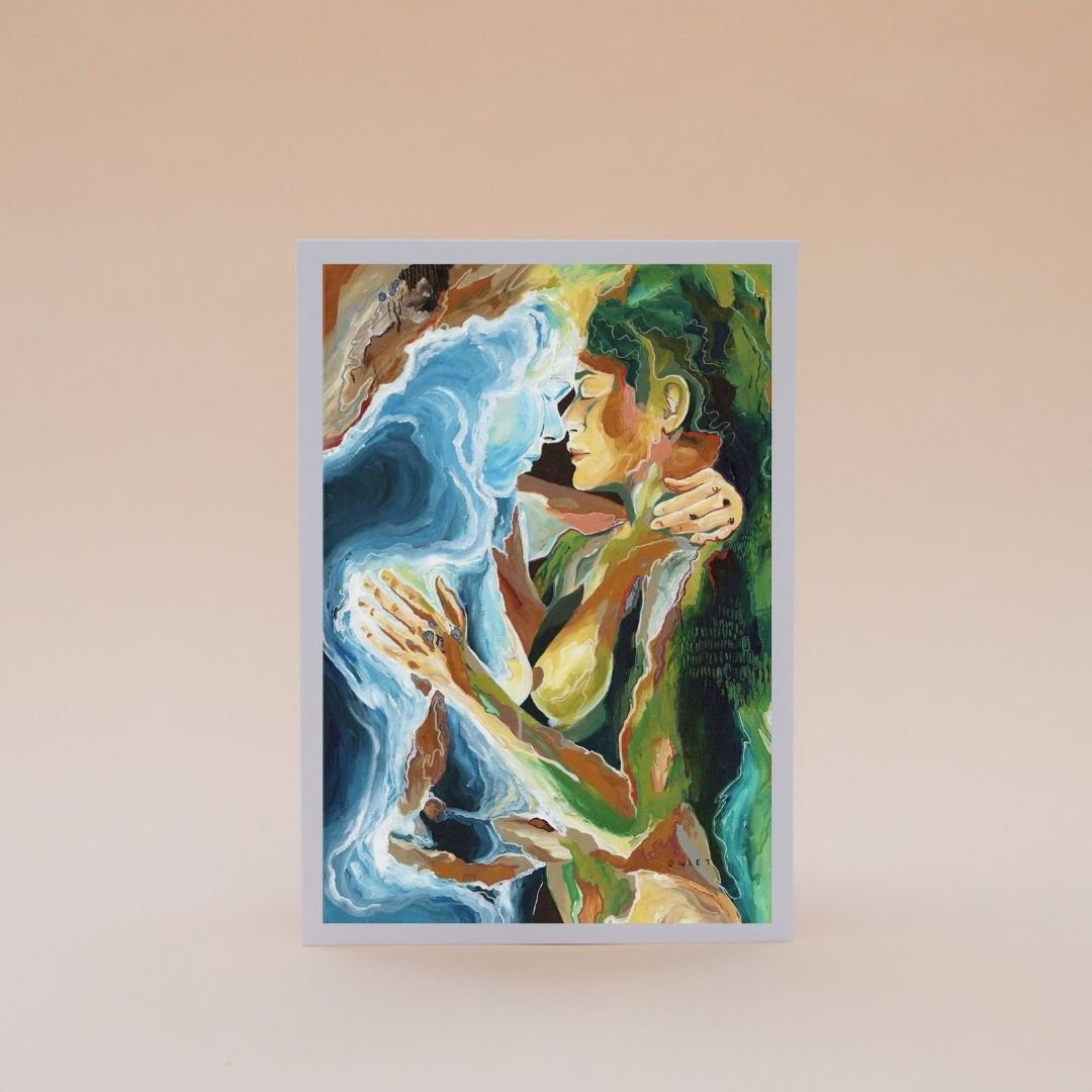 A4 Where The Forest Meets The Sea Intimate Print