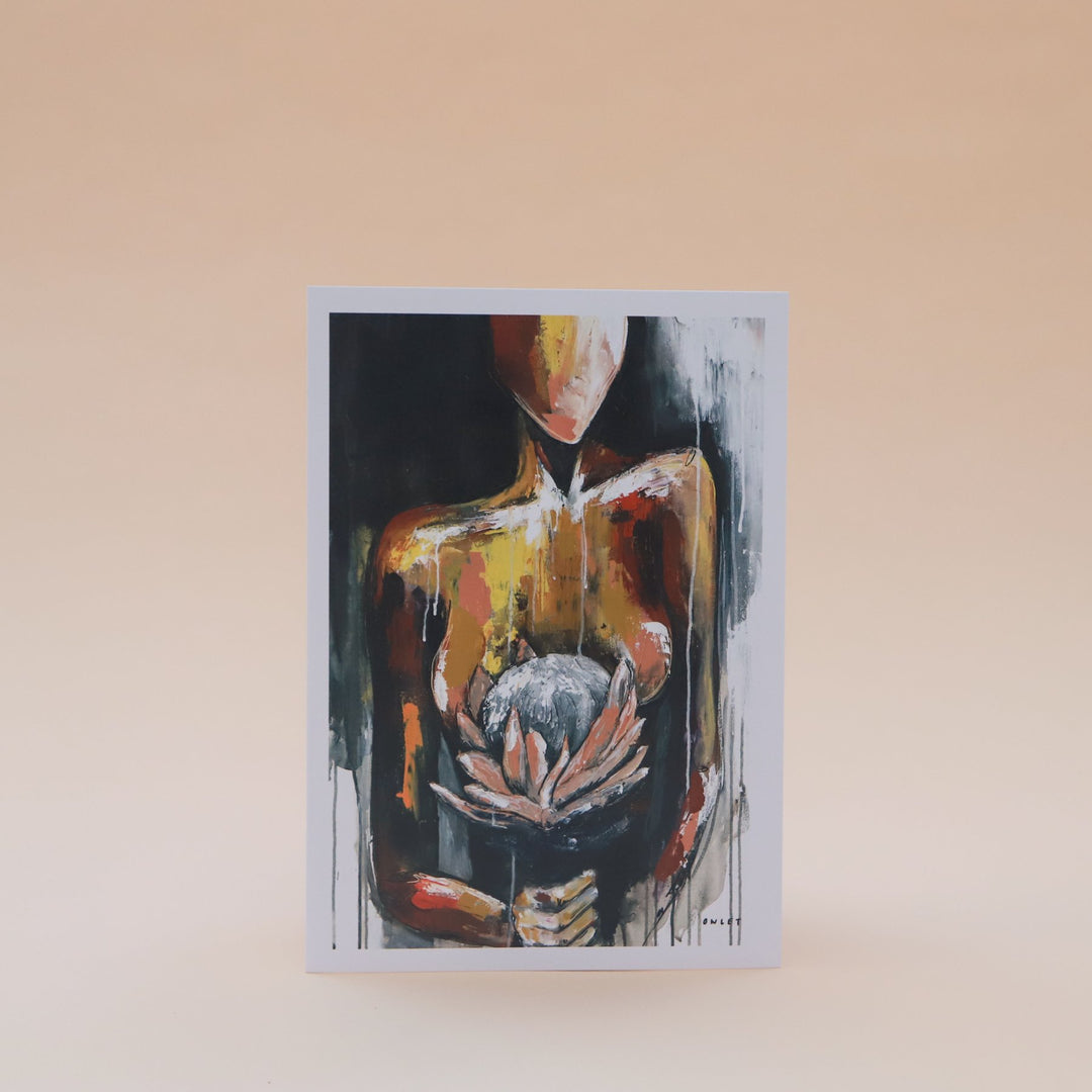 A4 The Woman Intimate Print