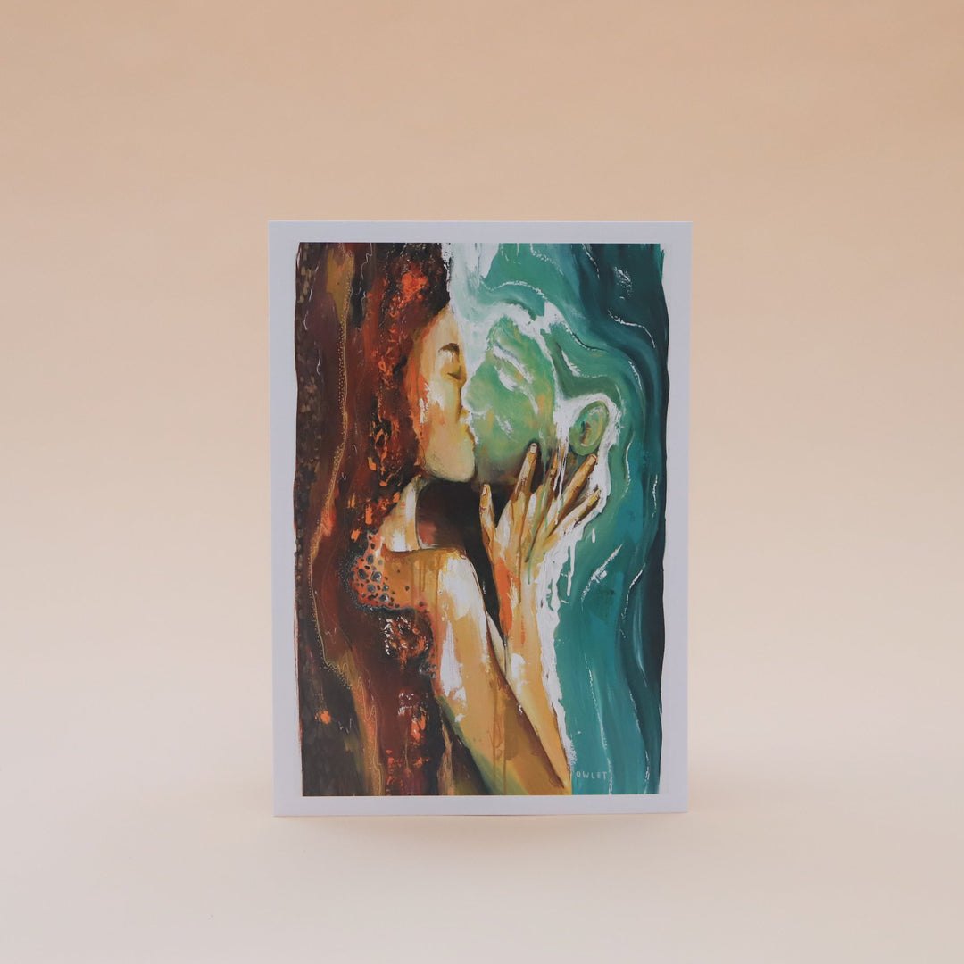 A4 Land Meets Sea Intimate Print
