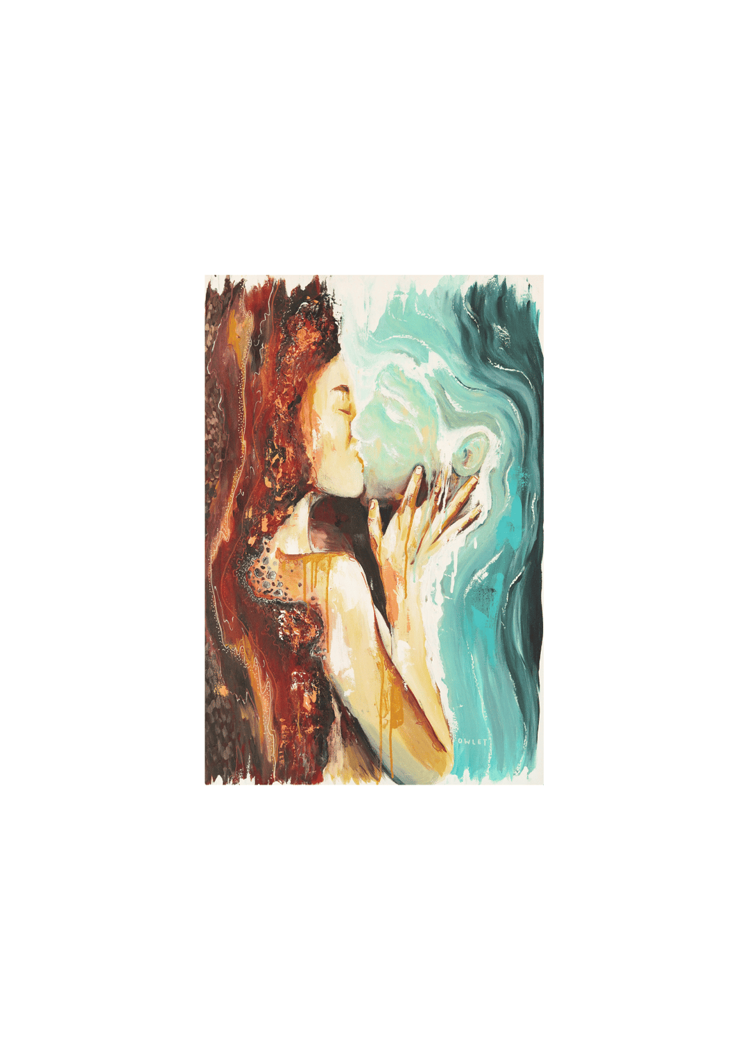 Land Meets Sea Print
